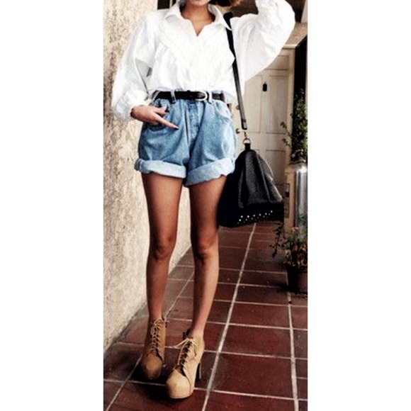 high waisted mom shorts plus size